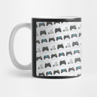 Gamer Controller Pattern, Vector Artwork, Design Mug